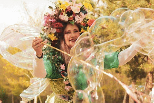 Ostara the Bubble Fairy Walkabout